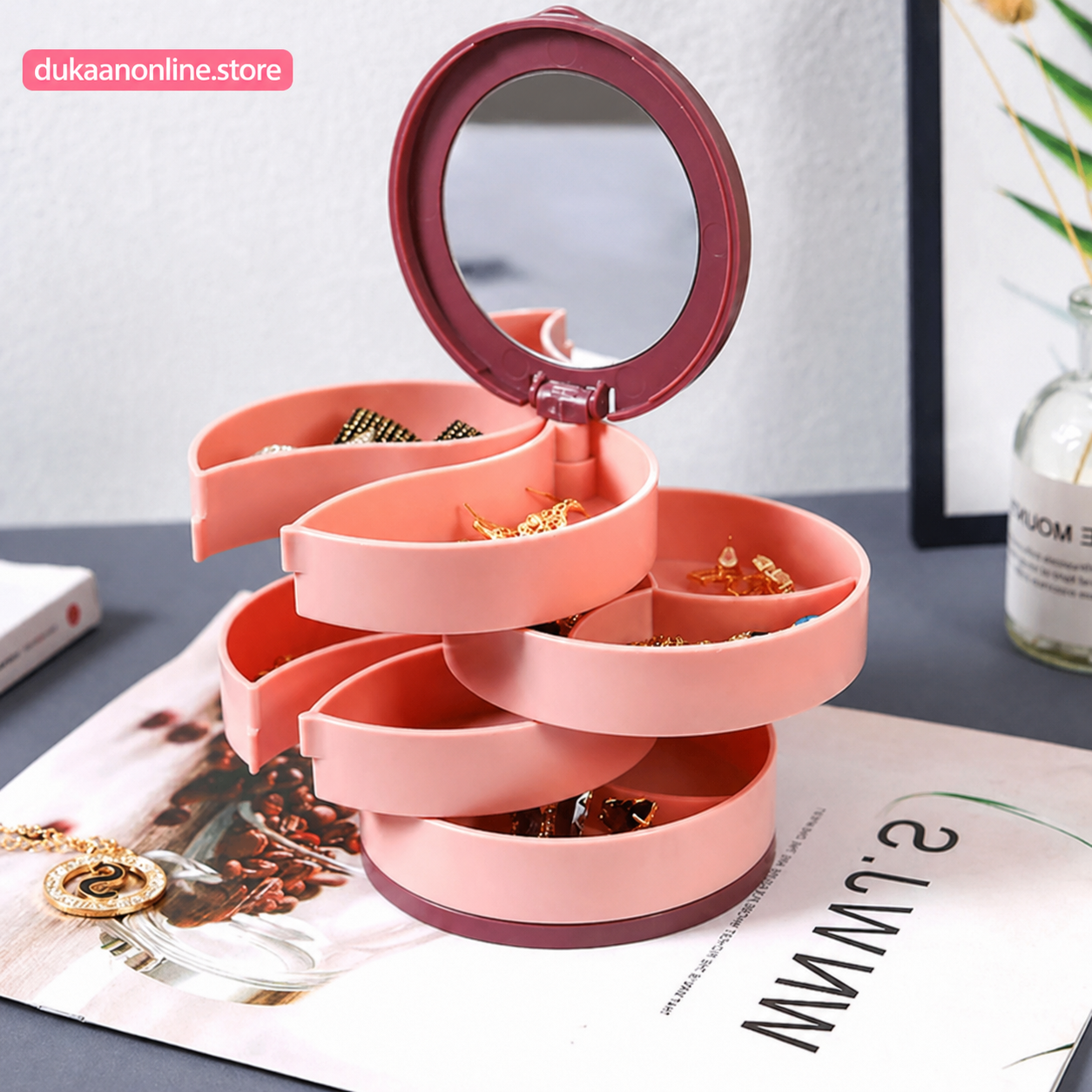 Smart 3D Jewelry Storage Case - (Keep Your Accessories Stylishly Organized)