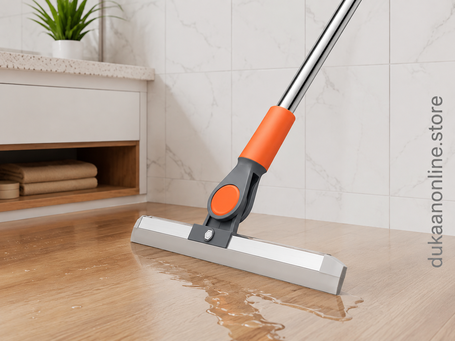 Silicone Floor Wiper Broom – Magic Bathroom Cleaner
