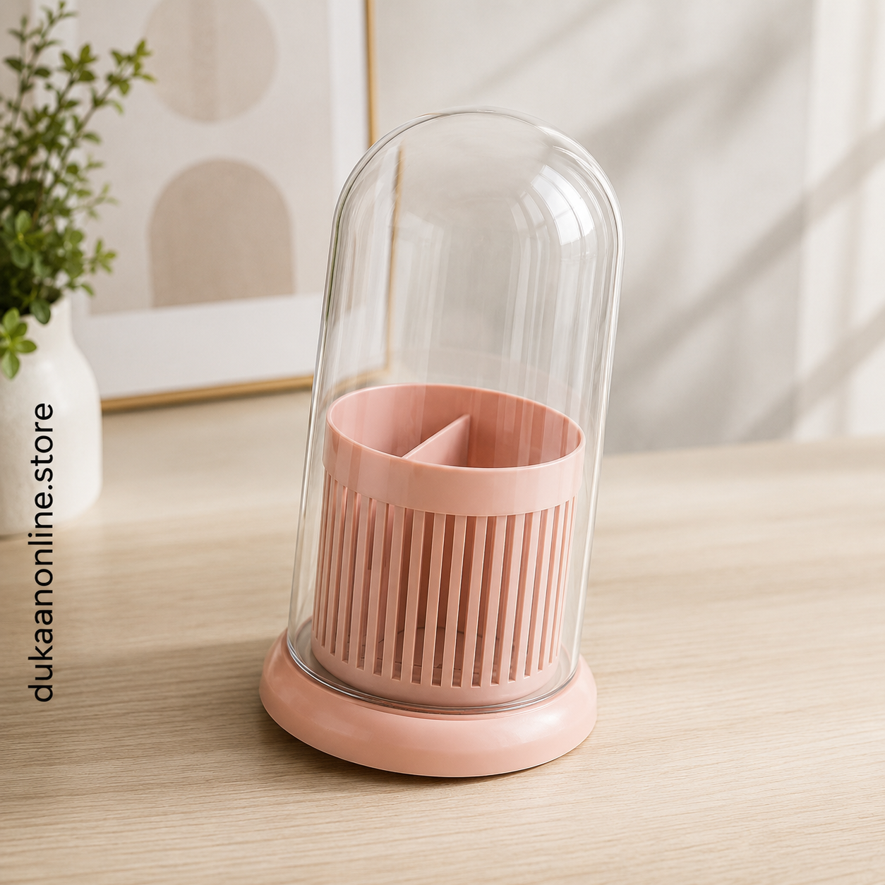 Spoon Holder with Acrylic Cover – Hygienic Kitchen Storage