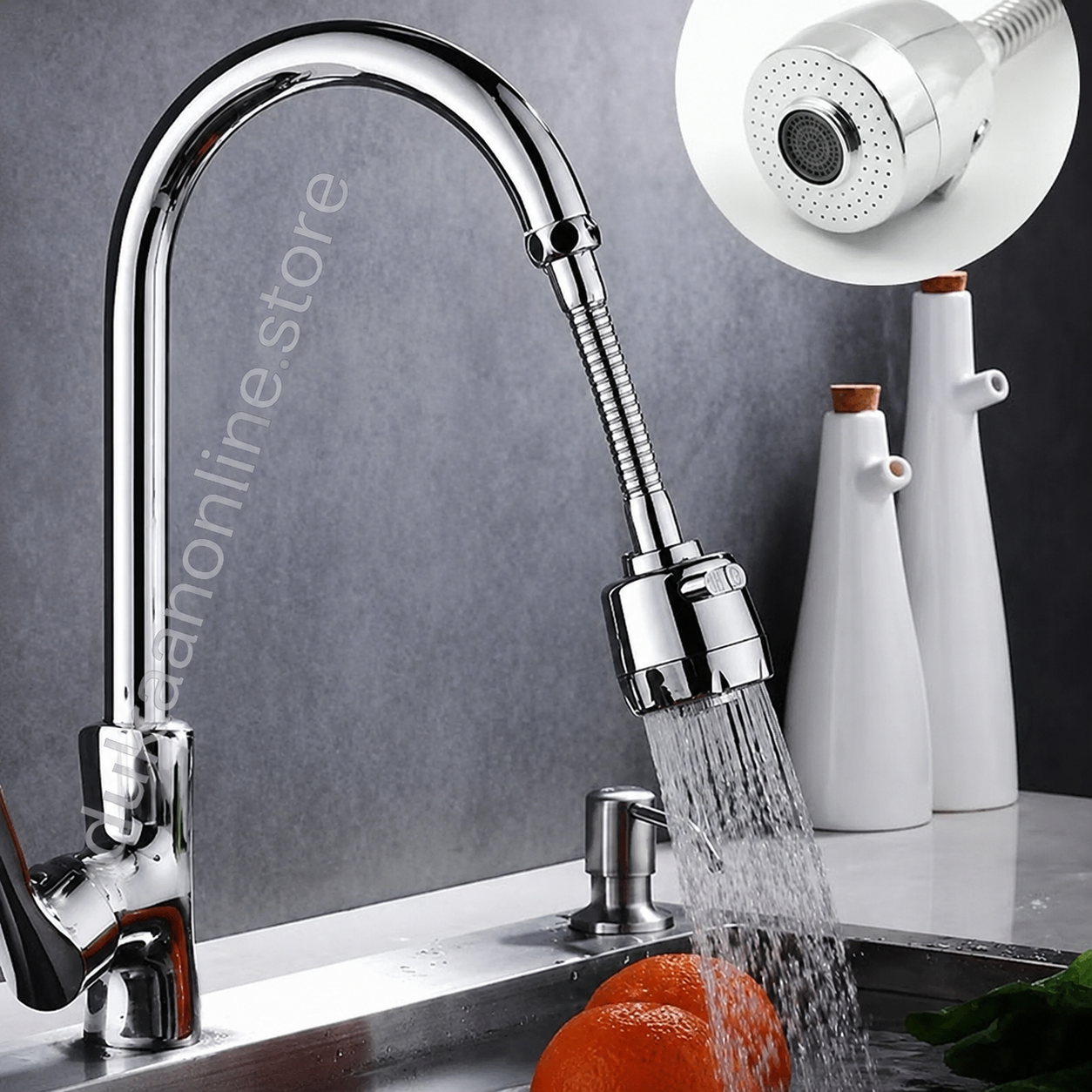 Turbo Flex 360 Flexible Faucet Sprayer